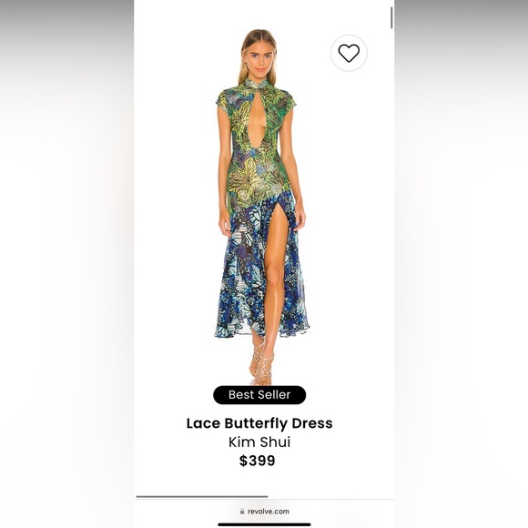 Kim Shui Dresses & Skirts - Revolve lace butterfly dress